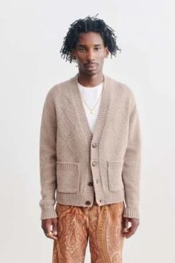 A Kind Of GuiseNoi Knit Cardigan - Hazel Melange