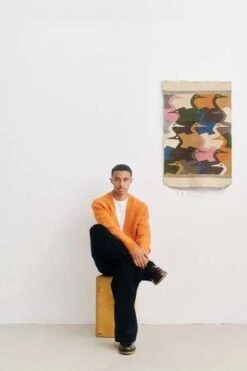 A Kind Of GuiseNoi Knit Cardigan - Lava Melange -Garmentory Fashion Store Noi Knit Cardigan Lava Melange 20231010171741