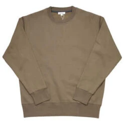 Norse ProjectsArne Brushed Cotton Sweatshirt - Taupe