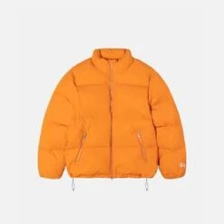StussyNylon Down Puffer - Orange -Garmentory Fashion Store Nylon Down Puffer Orange 20231009203157 1
