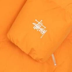 StussyNylon Down Puffer - Orange -Garmentory Fashion Store Nylon Down Puffer Orange 20231009203158