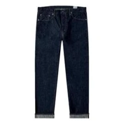 Orslow107 Ivy Fit Selvedge Denim One Wash Jeans - Blue