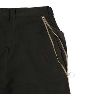 ENVIRONEEnvirone Wide Zipper Pants - Black 6 ENVIRONEEnvirone Wide Zipper Pants - Black - Image 6