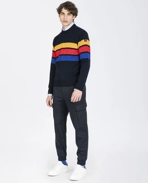 Paul&Shark Paul & SharkPAUL & SHARK Archivio 1983 Eco-Wool Crewneck Sweater - Multi 1 Paul&Shark Paul & SharkPAUL & SHARK Archivio 1983 Eco-Wool Crewneck Sweater - Multi