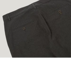 Universal WorksCotton RB Chino - Charcoal Carbon 4 Universal WorksCotton RB Chino - Charcoal Carbon - Image 4