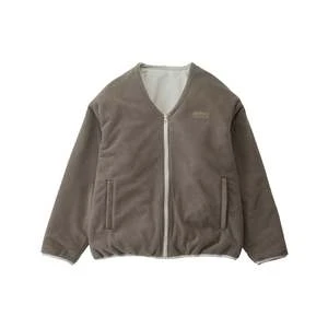 GramicciReversible Fleece Cardigan - Taupe 1 GramicciReversible Fleece Cardigan - Taupe