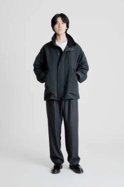 KAPTAIN SUNSHINEShort Mill Coat - Charcoal 24 KAPTAIN SUNSHINEShort Mill Coat - Charcoal -Garmentory Fashion Store Short Mill Coat Charcoal 20231018021457