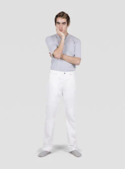 I AND MESlim Leg Jeans - White