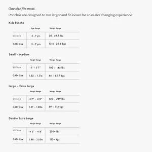 SLOWTIDEYork Changing Poncho - Print 4 SLOWTIDEYork Changing Poncho - Print - Image 4