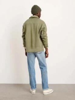 Alex MillSom Half Zip Sweatshirt - Olive -Garmentory Fashion Store Som Half Zip Sweatshirt in Fleece Olive 20230823221416 2