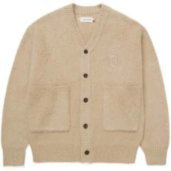 Honor The GiftStamped Patch Cardigan - Tan