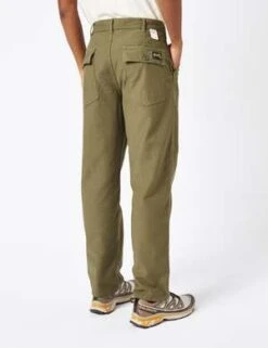 Stan RayLoose/Sateen Fat Pant - Olive Green -Garmentory Fashion Store Stan Ray Fat Pant Loose Sateen Olive Green 20230908140403 2