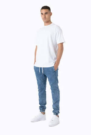 ZanerobeSureshot Mid Lite Denim Jogger - Essential Blue 5 ZanerobeSureshot Mid Lite Denim Jogger - Essential Blue - Image 5