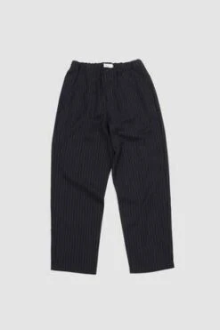 Still By HandT W Easy Pants - Navy Stripe