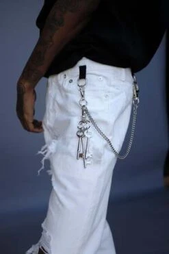 TAKAHIROMIYASHITA The Soloist.Skinny Blown-out Grunge Jean - White -Garmentory Fashion Store TAKAHIROMIYASHITA The Soloist Skinny Blown out Grunge Jean White 20221008031631