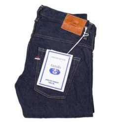 TanukiNSXT Stretch Denim Tapered Jeans - Natural Indigo