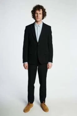 Delikatessen Virgin Wool Town Trousers - Black