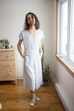 Eve GravelUNISEX Eve Gravel Endless Summer Jumpsuit - Sky Blue