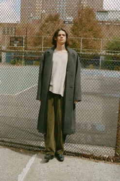 Maryam Nassir ZadehVessel Coat - Coal -Garmentory Fashion Store Vessel Coat 20221102193910 2