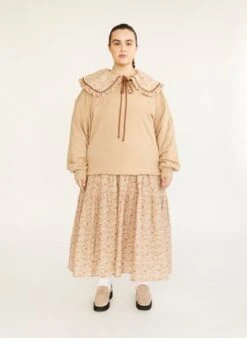 Eliza FaulknerWave Crew Neck - Dune -Garmentory Fashion Store Wave Crew Neck in Dune 20210923194451 3