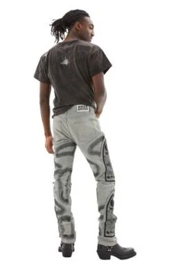 Who Decides WarChrome Fusion Denim - Silver -Garmentory Fashion Store Who Decides War Chrome Fusion Denim Silver 20231027230506