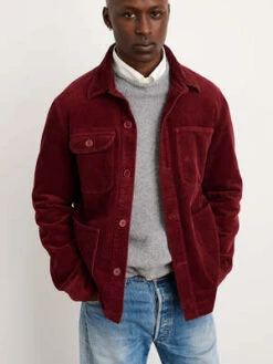 Alex MillWork Jacket - Dark Currant Corduroy