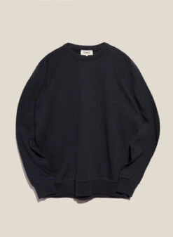 YMCEarth Shrank Organic Cotton Sweatshirt - Navy