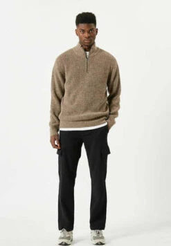 Minimumblain Jumper Sweater - Pine Bark Melange