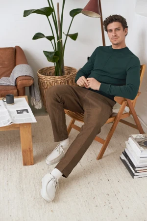 About Companionsjostha Regular Trousers - Camel 1 About Companionsjostha Regular Trousers - Camel